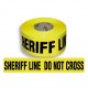 Pro-Line® SHERIFF Barricade Tape